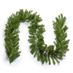King Of Christmas 9' X 12" Cypress Spruce Garland Unlit -The King Of Christmas cypress spruce garland unlit