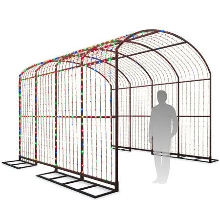 28' Drive Through Tunnel - LED - Multi 1 28' Drive Through Tunnel - LED - Multi
