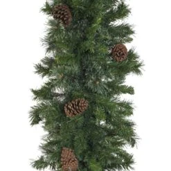 9' X 18" Mixed Pine Garland, Unlit -The King Of Christmas g 918 mpu c