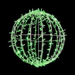 40" Foldable Sphere - LED - Green - Commercial Grade
