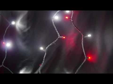 70 Light Blue Twinkle 5mm Wide Angle Conical LED Christmas Lights 2 70 Light Blue Twinkle 5mm Wide Angle Conical LED Christmas Lights - Image 2