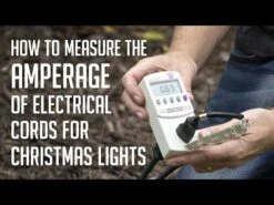 C7 Cord, 15" Spacing, White Wire, SPT-1, 500' -The King Of Christmas hqdefault 13 2