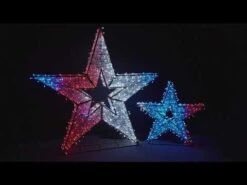 7' 3D LED Star - Twinkly Pro RGBW 7 7' 3D LED Star - Twinkly Pro RGBW -The King Of Christmas hqdefault 17 2