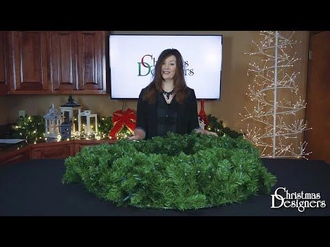 48" Unlit Decorated Wreath - Colors Of The Holidays - Bow Option Available 2 48" Unlit Decorated Wreath - Colors Of The Holidays - Bow Option Available - Image 2