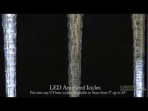 5" LED Animated Icicle Drop 2 5" LED Animated Icicle Drop - Image 2