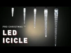 18" LED Steady Icicle Drop -The King Of Christmas hqdefault 5 20