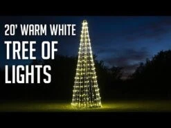 20' Commercial Tree Of Lights - Cool White 11 20' Commercial Tree Of Lights - Cool White -The King Of Christmas hqdefault 5 67