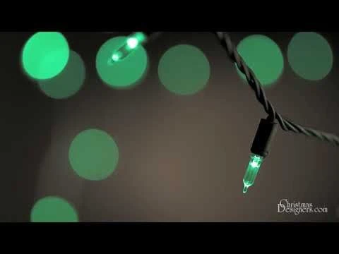 70 Light T5 Smooth Red LED Christmas Lights 2 70 Light T5 Smooth Red LED Christmas Lights - Image 2