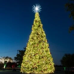 4' Icicle Burst LED Tree Topper 14 4' Icicle Burst LED Tree Topper -The King Of Christmas icicle burst tree topper2 1
