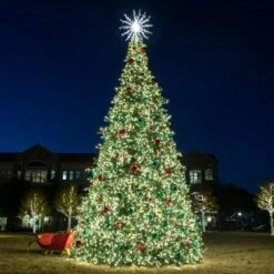 4' Icicle Burst LED Tree Topper 13 4' Icicle Burst LED Tree Topper -The King Of Christmas icicle burst tree topper 1