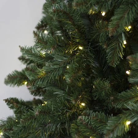 7.5' Indoor LED Oregon Grand Fir Christmas Tree - Warm White 4 7.5' Indoor LED Oregon Grand Fir Christmas Tree - Warm White - Image 4