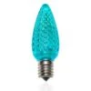C9 SMD LED Retrofit Bulb - Teal - Minleon V2 - Bag Of 25