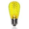 S14 SMD LED Retrofit Bulb - Yellow - Minleon - Bag Of 10