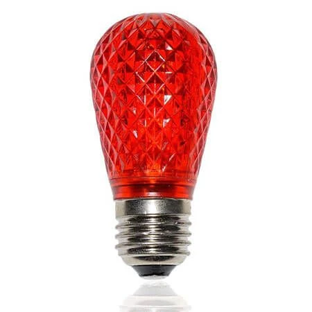 S14 SMD LED Retrofit Bulb - Red - Minleon - Bag Of 10 1 S14 SMD LED Retrofit Bulb - Red - Minleon - Bag Of 10