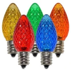 C7 SMD LED Retrofit Bulb - Multi - Pro Christmas™ - Bag Of 25