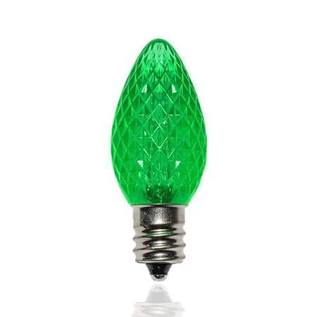 C7 SMD LED Retrofit Bulb - Green - Minleon - Bag Of 25 1 C7 SMD LED Retrofit Bulb - Green - Minleon - Bag Of 25