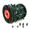 LITE-NETICS C9 Cord Green Wire - 18" Spacing - SPT-1 - 500'