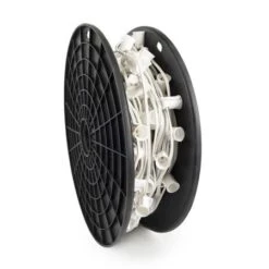C7 Cord, 12" Spacing, White Wire, SPT-1, 250' 7 C7 Cord, 12" Spacing, White Wire, SPT-1, 250' -The King Of Christmas ll c91250 w 2 8