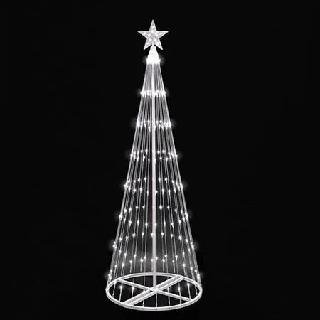 4' LED Light Show Tree-Cool White 1 4' LED Light Show Tree-Cool White