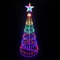6' LED Light Show Tree - Multi
