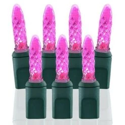 70 Light M5 Pink LED Christmas Lights