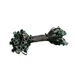 C7 Cord Green Wire 12" Spacing, 50', SPT-1