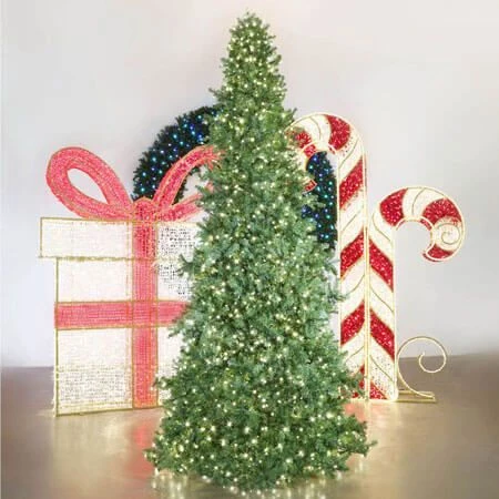 12' Majestic Slimline Tower Tree - Warm White 2 12' Majestic Slimline Tower Tree - Warm White - Image 2