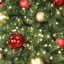 The King Of Christmas 6 Tree Ornament Package - Red And Gold - Small Ornaments