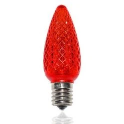 C9 SMD LED Retrofit Bulb - Twinkle - Red - Pro Christmas™ - Bag Of 25