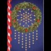 Snowflake Cascade Wreath