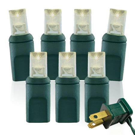 70 Light Warm White Twinkle 5 Mm Wide Angle Conical LED Christmas Lights 1 70 Light Warm White Twinkle 5 Mm Wide Angle Conical LED Christmas Lights