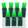 70 Light Lime Green 5 Mm Wide Angle Conical LED Lights