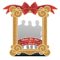 9' 2D Gilded Photo Op Frame