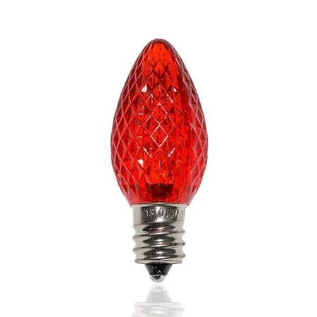 C7 SMD LED Retrofit Bulb - Twinkle - Red - Pro Christmas™ - Bag Of 25 1 C7 SMD LED Retrofit Bulb - Twinkle - Red - Pro Christmas™ - Bag Of 25