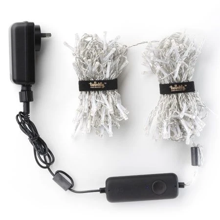 Twinkly RGB - Icicle Lights - 190L, 4" Sp, Wifi - Transparent Wire 3 Twinkly RGB - Icicle Lights - 190L, 4" Sp, Wifi - Transparent Wire - Image 3