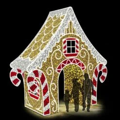 Gingerbread House Arch, 18ft