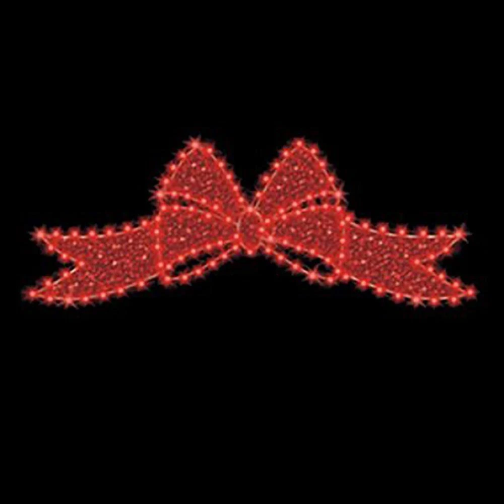 Center Mount Bow 10' W X 3' 3" T, 135 Bulbs, LED 1 Center Mount Bow 10' W X 3' 3" T, 135 Bulbs, LED