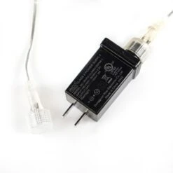 12" Silver Twinkle Starburst - Pure White LED Lights