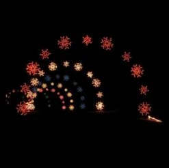 31.5' X 19' Snowflake Arch