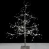 3' Silver Fairy Light LED Tree - 270 LEDs - Pure White