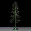 4' Green Starburst Tree - Warm White