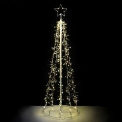 4.5 LED Lighted Tree - 8 Functions - Warm White