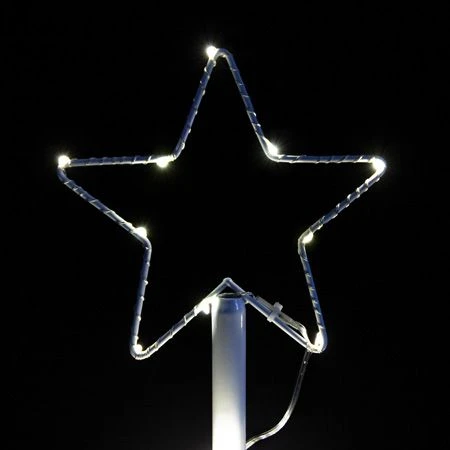 6' LED Lighted Tree - 8 Functions - Warm White 3 6' LED Lighted Tree - 8 Functions - Warm White - Image 3