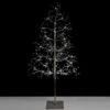 5' Silver Fairy Light LED Tree - 570 LEDs - Pure White