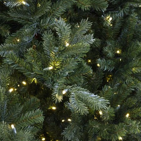 12' Indoor LED Sacred Fir Christmas Tree - Warm White 4 12' Indoor LED Sacred Fir Christmas Tree - Warm White - Image 4