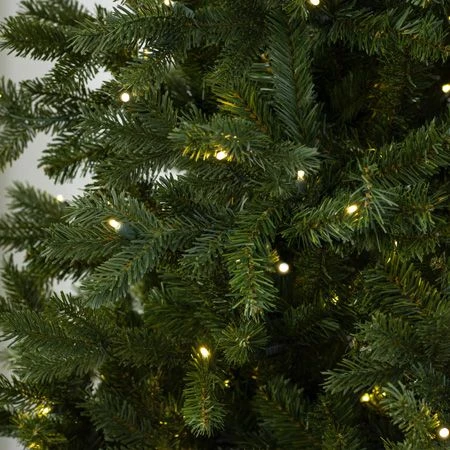 7.5' Indoor LED Sacred Fir Christmas Tree - Warm White 3 7.5' Indoor LED Sacred Fir Christmas Tree - Warm White - Image 3
