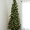9' Indoor LED Norway Spruce Slimline Christmas Tree - Warm White