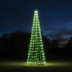 20' Commercial Commercial Tree Of Lights - 5 Color Options -The King Of Christmas tol 20 gr a 2