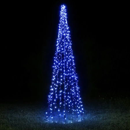 12' Standard Tree Of Lights - Blue 1 12' Standard Tree Of Lights - Blue