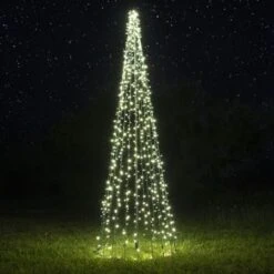 12' Standard Tree Of Lights - Warm White 7 12' Standard Tree Of Lights - Warm White -The King Of Christmas tol r12 ww stars
